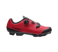 CATLIKE Kompact'o X, Scarpe da Ciclismo Unisex-Adult, Rosso, 36