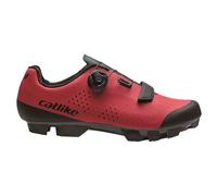 CATLIKE KOMPACTO X1, Scarpe da Ciclismo Unisex-Adult, Rosso, 40 EU