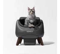 CATLINK Open-X - Lettiera aperta autopulente per gatti - Grigio