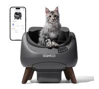 CATLINK Open-X - Lettiera aperta autopulente per gatti - Grigio