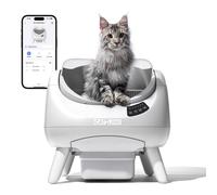 CATLINK Open-X - Lettiera aperta autopulente per gatti - Bianco