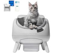 CATLINK Open X Lite - Lettiera Automatica Autopulente Aperta Grigia - CATLINK-C08-Lite