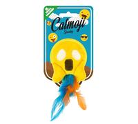 Catmoji Giocattoli con Piume per Gatti Emoji Cat Spooky (with Madnip)