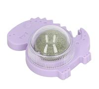 Catnip Ball Palla da Leccare per Gatti da Parete Adesiva Girevole a 360 Gradi per la Noia per Interni (Viola