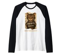 Catnip Made Me Do It Funny For Cat Lover Men Women Maglia con Maniche Raglan