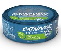 DRN Catnivor Kitten Patè 80 gr - Pollo - Confezione da 24 pezzi - 1° ORDINE? scegli lo sconto BZR5 / BZR20 + 200 punti fedeltà