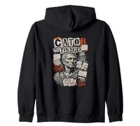 Cato Il più Giovane Meglio Morire Che Piegare Felpa con Cappuccio