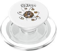 Catom Scienze Insegnante Chimica Amante Fisica Scuola Gatto PopSockets PopGrip per MagSafe