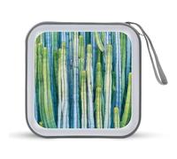 Caton Cactus in Summer Funny CD Case Holder Organizer 40 Capacità DVD Collection Storage Bag Wallet Book per Auto Casa Viaggio