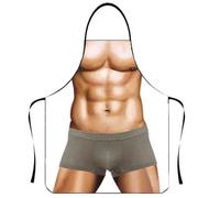 CATOR 1 grembiule da cucina da uomo, sexy e creativo, grembiule da cucina, divertente da uomo, grembiule da barbecue come regalo per uomini