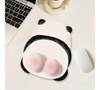 CATOR 1 pcs Tappetino Mouse con Poggiapolsi Gel, Tappetino mouse poggiapolsi, Ergonomico Mouse Pad con Base Antiscivolo per Casa e Ufficio