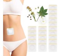 CATOR 20 pezzi di cerotti dimagranti per drenaggio linfatico, cerotti all'olio di ricino, snellenti per la vita, brucia grassi in modo rapido e delicato, adatti per ombelico, collo, schiena