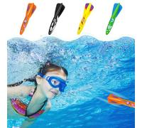 CATOR 4 Pezzi giochi piscina bambini, Set di Giocattoli per Piscina Immersioni subacquee banditi siluro Immersioni subacquee Giocattoli subacquei Giocattoli Piscina per Bambini Ragazzi Ragazza