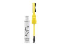 Catrice Brow Sleek - Cera laminata per sopracciglia, colore bianco, a lunga durata, definitiva, trasparente, vegana, senza particelle di microplastica, senza nanoparticelle, senza profumo, confezione