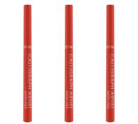 Catrice Calligraph Artist Matte Liner, Eyeliner, n. 080, rosso, risultato immediato, colore intenso, opaco, vegano, senza particelle di microplastica, senza nanoparticelle, senza profumo, confezione