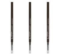 Catrice Catrice Slim'Matic - Matic Ultra Precise Brow Pencil, con spazzola per sopracciglia, confezione da 3 (3 x 0,05 g), n. 040 Cool Brown