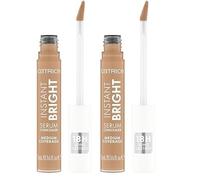 Catrice Cosmetics Instant Bright Correttore in siero, idratante, lunga durata, curativo, luminosa (5 ml) (Confezione da 2)