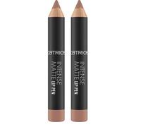 Catrice Cosmetics Intense Matte Matitone Labbra, con Vitamine, Curativo, con Oli, Opaca, 1.2 g (Confezione da 2)