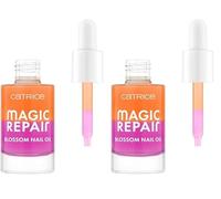 Catrice Cosmetics Magic Repair Blossom Olio unghie, rigenerante, con vitamine, curativo, traslucida (8 ml) (Confezione da 2)
