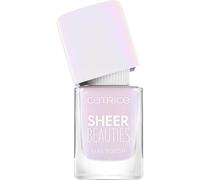 Catrice Cosmetics Sheer Beauties Smalto Unghie, schiarente, correttivo del colore, traslucida (10.5 ml)