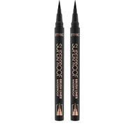 Catrice Cosmetics Superproof Eyeliner waterproof con pennello, lunga durata, risultato immediato, Ultra pigmentato, opaca (0.45 ml) (Confezione da 2)