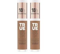 Catrice Cosmetics True Skin High Cover Correttore Viso, Anti-Macchie, Idratante, Lunga Durata, Naturale, Opaca, 4.5 ml (Confezione da 2)
