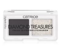 Catrice Diamond Treasures duo di ombretti colore 030 Smokey Diamond 2.8 g