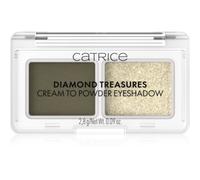 Catrice Diamond Treasures duo di ombretti colore 040 Olive Twinkle 2.8 g