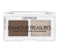 Catrice Diamond Treasures Cream to Powder Eyeshadow, lunga durata, Ultra pigmentato, brillantinata, opaca (2.8g)