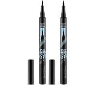 CATRICE Eyeliner It's Easy Tattoo Waterproof finish opaco (1.1ml) (Confezione da 2)