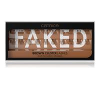 Catrice Faked ciglia finte con colla e applicatore Brown Cluster 20 pz