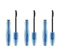 Catrice Glam&Doll Mascara Waterproof Nero 010, Effetto Ciglia Finte, Vegano, Senza Microplastiche, Confezione da 3