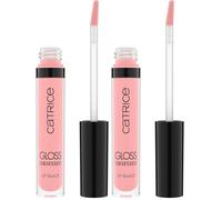 Catrice Gloss Obsessed Lip Glaze, lucida, rugiadosa (2.5ml) (Confezione da 2)