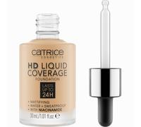 Catrice HD Liquid Coverage Fondotinta 036-Hazelnut Beige 30ML - Fondotinta liquido