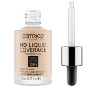 Catrice - HD Liquid Coverage Fondotinta Viso 30 ml Marrone chiaro female