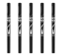 Catrice It's Easy Black Liner, eyeliner, eye liner, n. 010 Blackest Black, nero, definente, a lunga tenuta, brillante, vegano, senza profumo, senza alcool, confezione da 5 (5 x 1 ml)