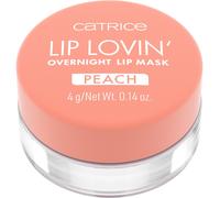 Catrice Lip Lovin' maschera idratante per le labbra per la notte colore 030 Feelin' Peachy 4 g