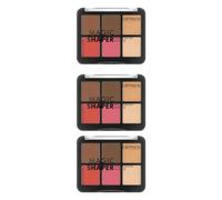 Catrice Magic Shaper Face Cream Palette, palette di fard, n. 010, multicolore, definente, risultato immediato, naturale, vegano, senza parabeni, confezione da 3 (3x6 g)