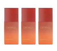 Catrice MIDNIGHT Sun Bronzing Drops, corpo bronzer, n. C01, marrone, naturale, scintillante, vegano, senza olio, senza parabeni, senza particelle di microplastica, confezione da 3 (3 x 30 ml)