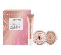 Catrice Trucco del viso Highlighter More Than Glow Face Set Rose Gold All Over Glow Tint 020 Keep Blushing 15 ml + More Than Glow Highlighter 020 Supreme Rose Beam 5,9 g + Sun Lover Glow Bronzing Powder 010 Sun-kissed Bronze 8 g 1 Stk.