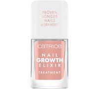 Catrice Nail Growth Elixir Treatment, balsamo per unghie, trasparente, idratante, nutriente, senza acetone, vegano, senza particelle di microplastica, senza conservanti, confezione da 10,5 ml