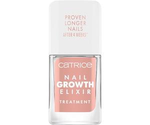 Catrice Nail Growth Elixir Treatment, balsamo per unghie, trasparente, idratante, nutriente, senza acetone, vegano, senza particelle di microplastica, senza conservanti, confezione da 10,5 ml