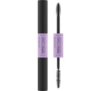 Catrice Perfect Duo XXL Effect Mascara, n. 010, nero, a lunga durata, volumizzante, volume estremo, intenso, vegano, senza particelle di microplastica, senza nanoparticelle, senza profumo, confezione