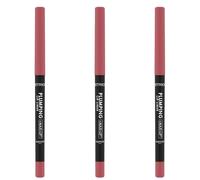 Catrice Plumping - Set di 3 matite per labbra n. 190, nude idratante, lunga durata, opache, vegane, impermeabili, senza olio, senza alcool, 3 x 0,35 g
