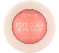 Catrice Soft Glam Baked Blush, Luminous Powder Flush (030 Cheeky Coral)