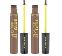 Catrice Super Glue Brow Styling Gel per sopracciglia, n. 020, marrone, definitivo, fissativo, ad asciugatura rapida, vegano, senza particelle di microplastica, senza nanoparticelle, cosmetici
