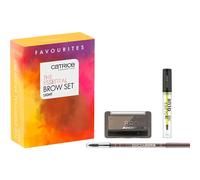 Catrice The Essential Brow Set Light per sopracciglia, multicolore, senza acetone, vegano, senza microplastica, senza profumo, confezione da 1 (3 pezzi)