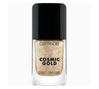 Catrice Cosmic Gold Effect Top Coat, top coat, n. 030, oro, scintillante, vegano, senza particelle di microplastica, senza conservanti, senza profumo, confezione da 10,5 ml