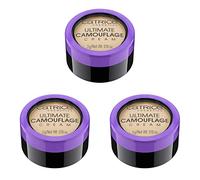 Catrice Ultimate Camouflage Cream, correttore in crema, stick coprente, make-up, non comedogenico, confezione da 3 (3x3 g), n. 015 W Fair