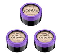 Catrice Ultimate Camouflage Cream, correttore in crema, stick coprente, make-up, non comedogenico, confezione da 3 (3 x 3 g), n. 010 Ivory